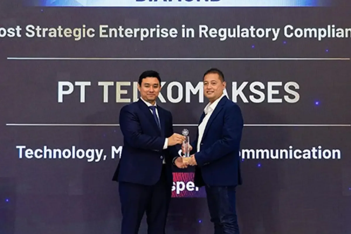 Telkom Akses Raih Penghargaan Kepatuhan Regulasi IRCA 2026