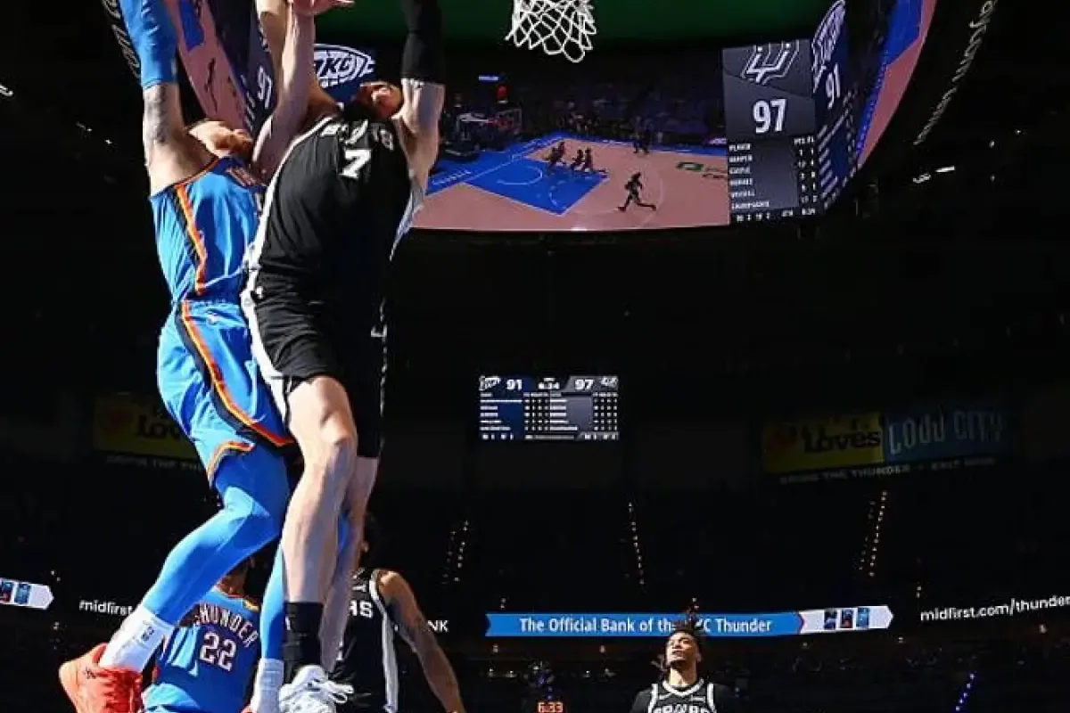 Spurs Tekuk Thunder di Game 7, Lolos ke Final NBA
