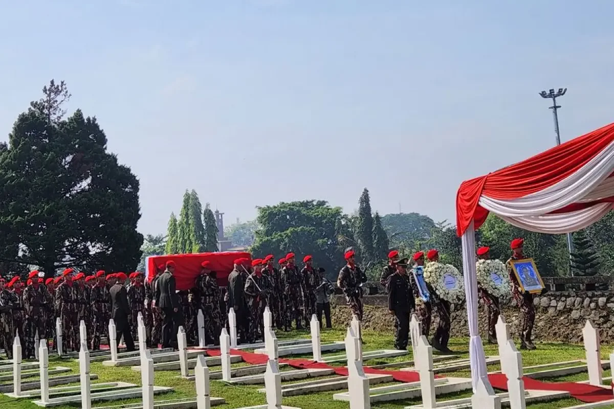Kemhan Lepas Jenazah Ryamizard Ryacudu ke Cikeas