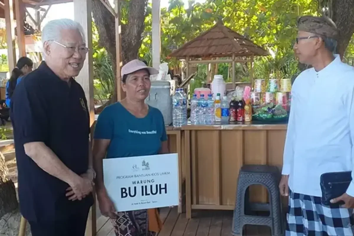 Desa Adat Intaran Apresiasi Pembangunan Kios UMKM oleh éL Hotel Bali
