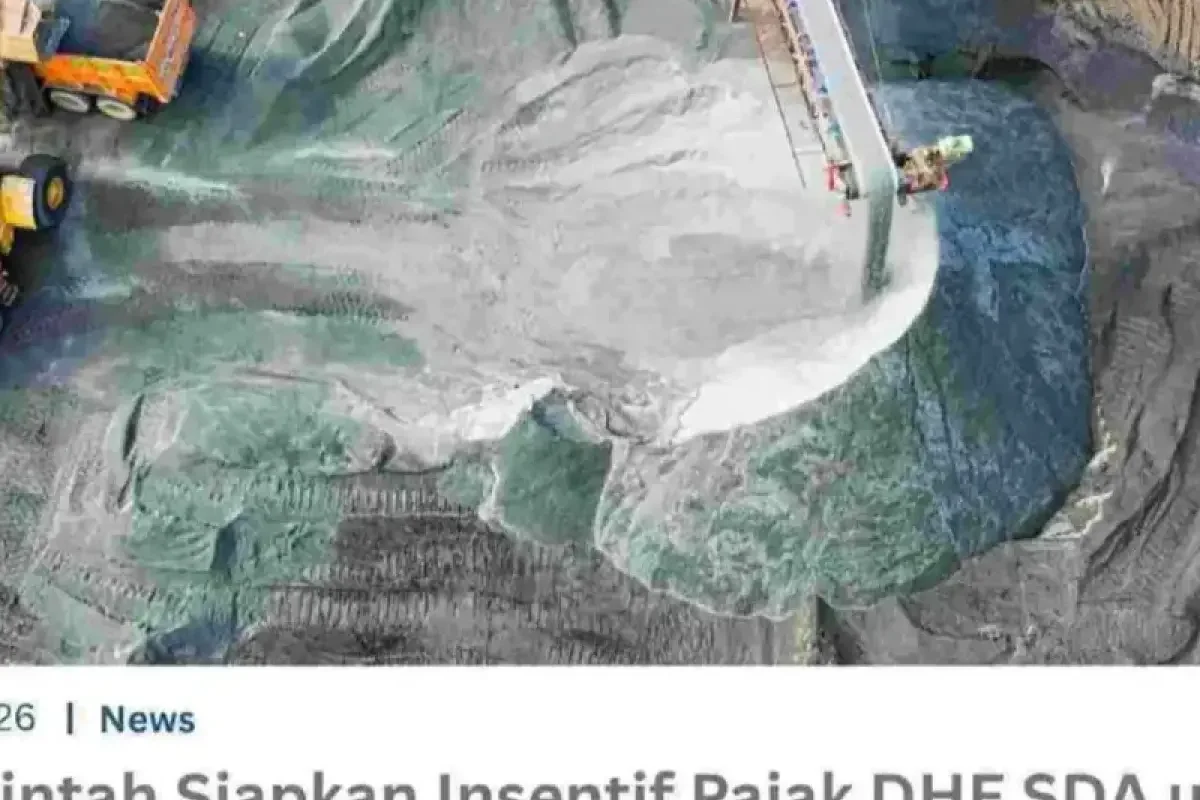 Pemerintah Beri Insentif PPh 0% untuk Eksportir yang Simpan DHE SDA di Dalam Negeri