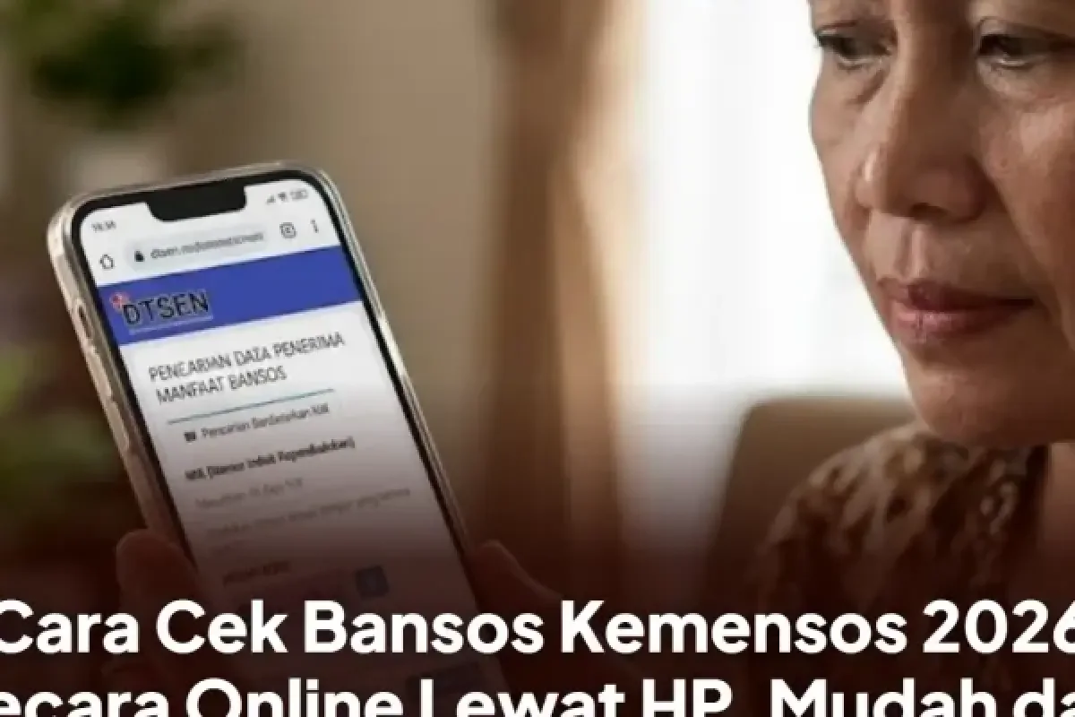 Cara Cek Bansos BPNT Juni 2026 Secara Online Lewat HP