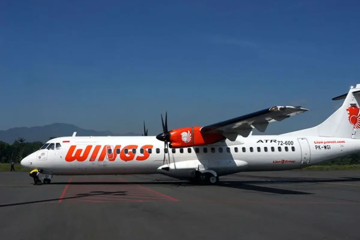 Wings Air Buka Suara Soal Video Viral Cable Tie di Baling-Baling Pesawat