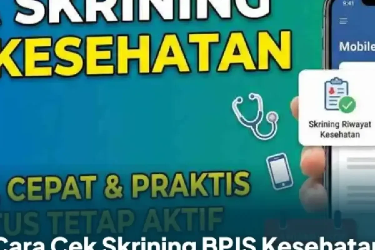 Cara Skrining BPJS Kesehatan 2026 secara Online Lewat Mobile JKN dan Website