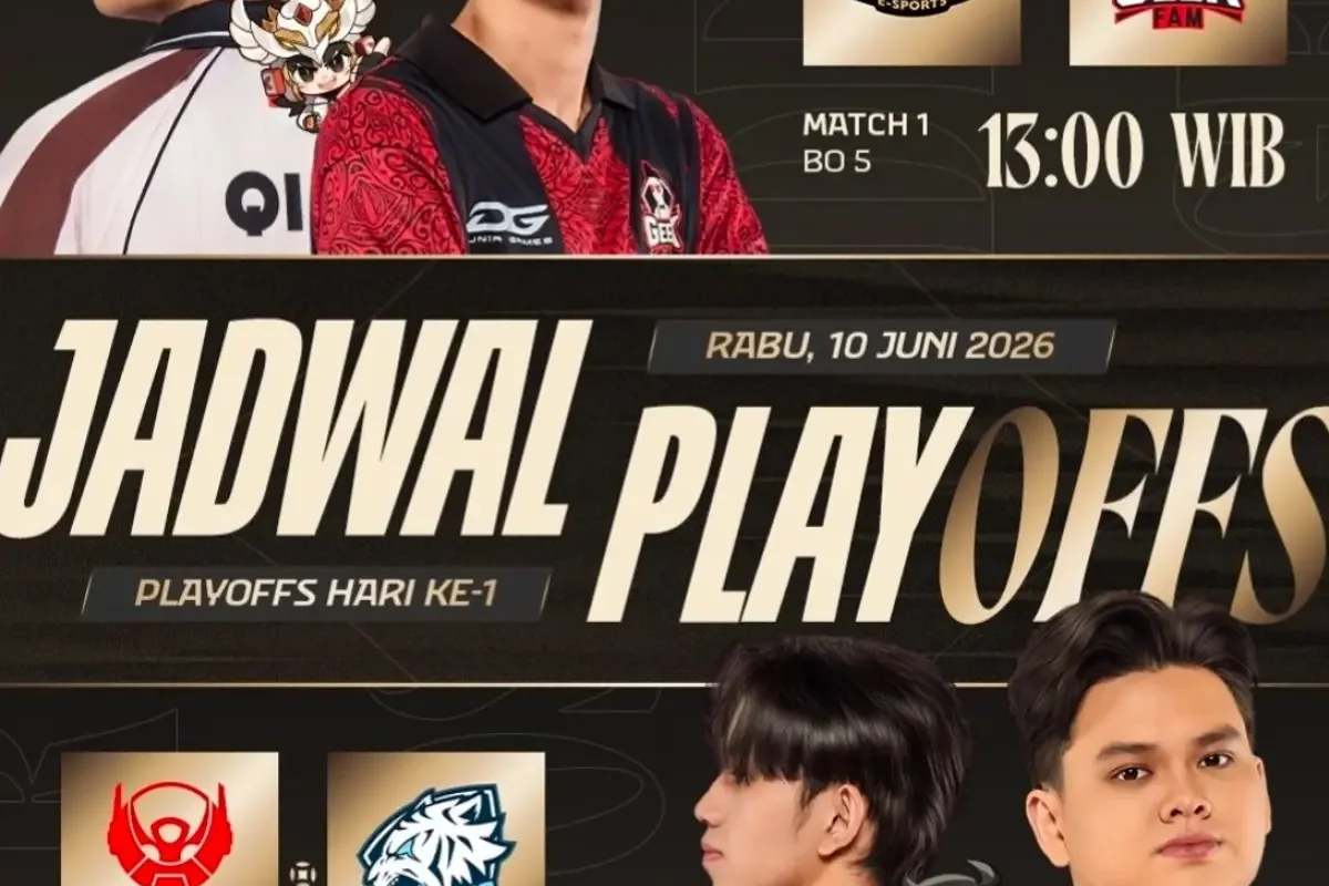 Jadwal Playoff MPL ID Season 17 Dimulai 10 Juni 2026