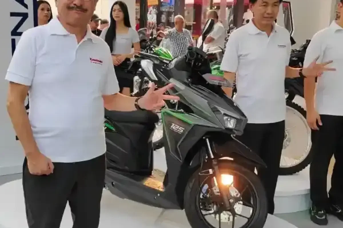 Kawasaki Resmi Luncurkan Modenas Brusky 125 di Jakarta Fair Kemayoran 2026
