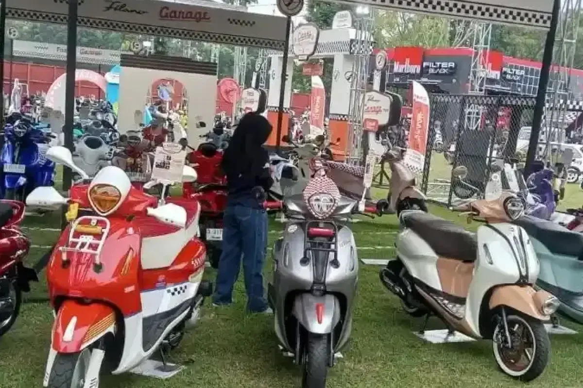 Yamaha CLASSY Modifest 2026 Bandung Usung Tren Rally Sport Vintage
