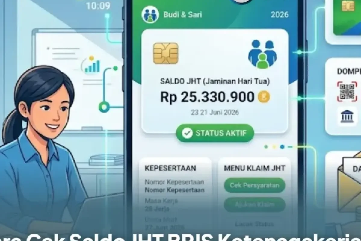 Cara Mudah Cek Saldo JHT BPJS Ketenagakerjaan 2026 Lewat HP