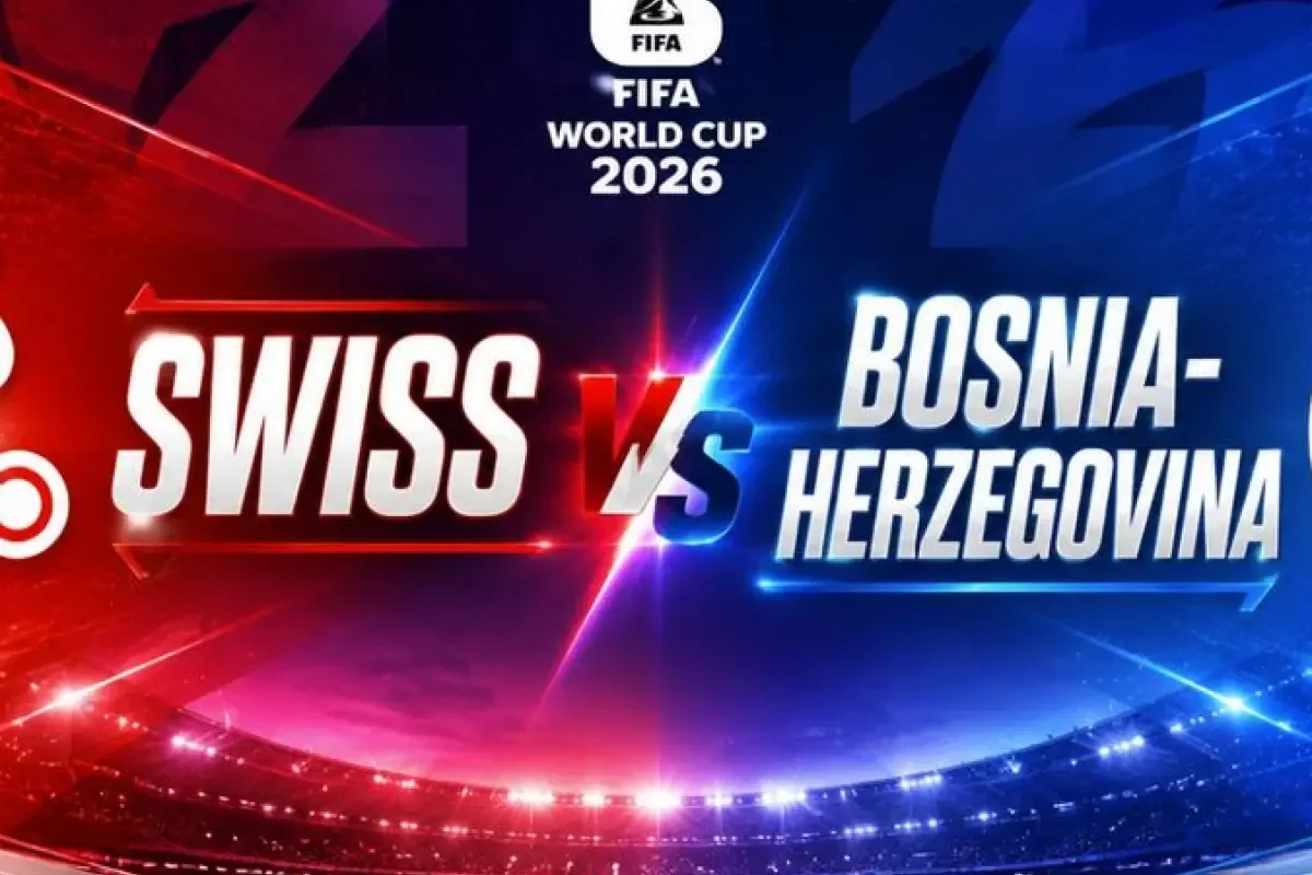 Swiss Hadapi Bosnia-Herzegovina di Laga Kedua Grup B Piala Dunia 2026