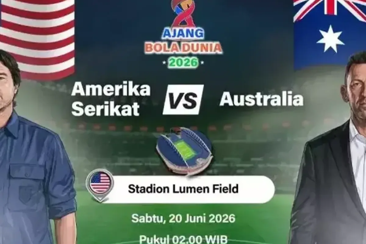 Amerika Serikat vs Australia: Duel Transisi Cepat di Grup D Piala Dunia 2026
