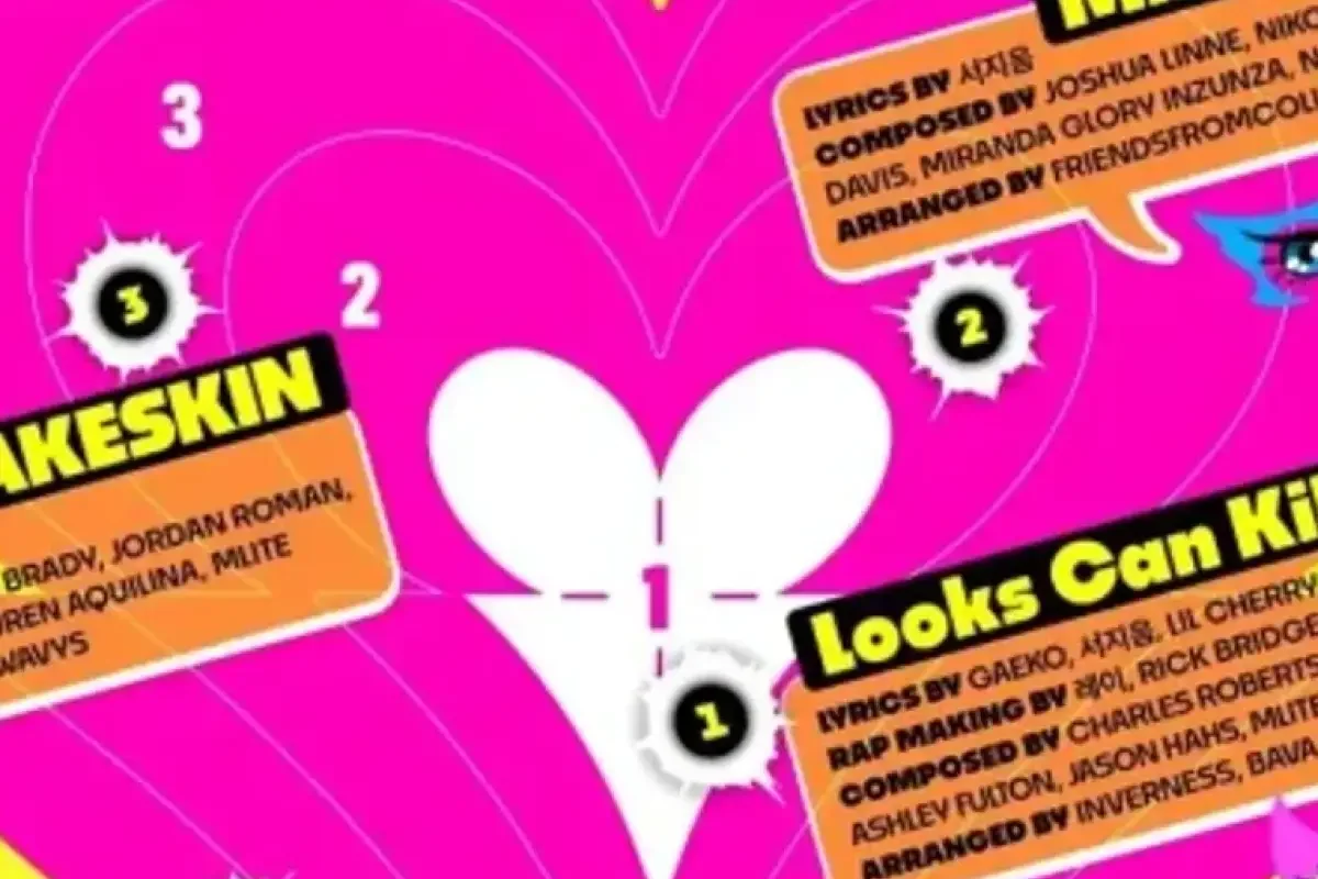 Grup K-pop IVE dengan konsep Girl Hero untuk mini album Looks Can Kill