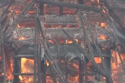 Hybrid Car Explodes Into Fireball in Lower Manhattan During Rush Hour