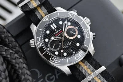 Omega Luncurkan Seamaster Diver 300M Chronograph 007 First Light Terinspirasi Video Game