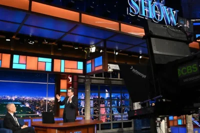 Stephen Colbert Hosts Final 'Late Show' Amid CBS Controversies