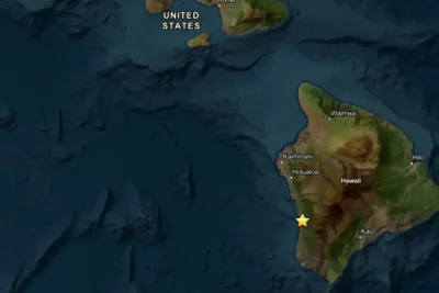 Magnitude 5.9 Earthquake Strikes Hawaii Island, No Tsunami Threat