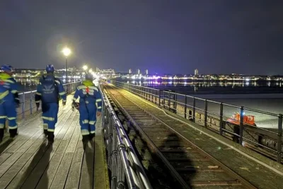 Emergency Crews Search Southend Pier After Reports of Men Jumping