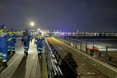 Emergency Crews Search Southend Pier After Reports of Two Men Jumping into Sea