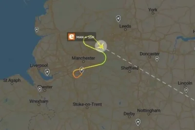 EasyJet Flight Makes Emergency Medical Landing at Manchester Airport