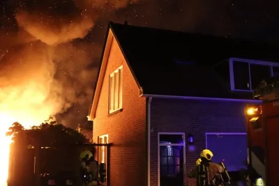Massive Fire Damages Residence in Noordwijkerhout