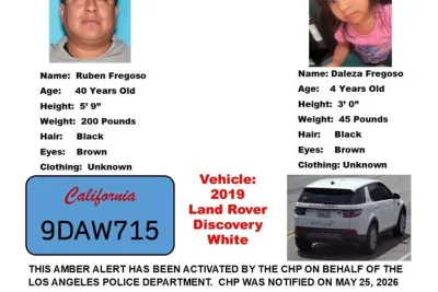 California Police Search for Abducted 4-Year-Old Girl After Amber Alert