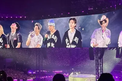 BTS Tarik 250.000 Penggemar Selama Konser Sold-Out di Las Vegas