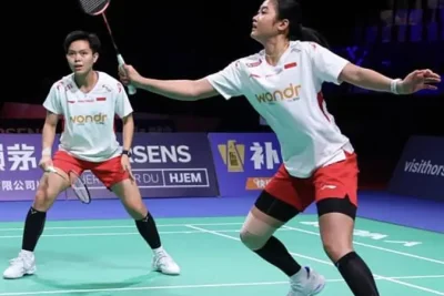 Tiwi/Fadia Langsung Tersingkir di Babak Pertama Singapore Open 2026