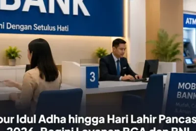BCA dan BNI Sesuaikan Jadwal Operasional Selama Libur Akhir Mei 2026
