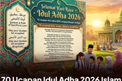 Kumpulan Ucapan Idul Adha 2026 Islami yang Menyentuh Hati