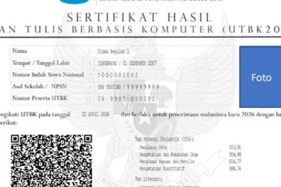 Cara Cek Hasil dan Unduh Sertifikat UTBK-SNBT 2026