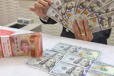 Kurs Rupiah 28 Mei 2026 Anjlok 57 Poin ke Rp 17.858 per Dolar AS