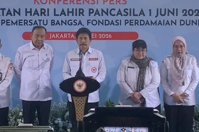 Prabowo Subianto Pimpin Upacara Hari Lahir Pancasila 2026