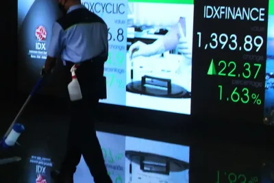 IHSG Menguat 87,69 Poin pada Perdagangan Sesi I Jumat