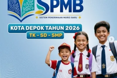 Dinas Pendidikan Depok Rilis Jadwal SPMB 2026 untuk TK, SD, dan SMP