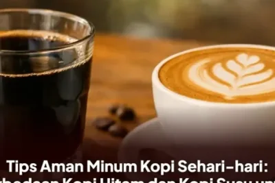 Kenali Dampak Kopi Hitam dan Kopi Susu bagi Kesehatan Lambung