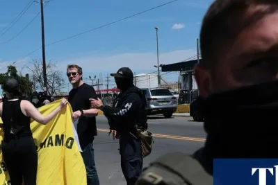 New Jersey State Police Take Over Security Outside Delaney Hall Facility