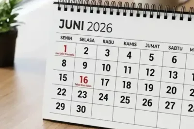 Pemerintah Tetapkan Dua Hari Libur Nasional pada Juni 2026
