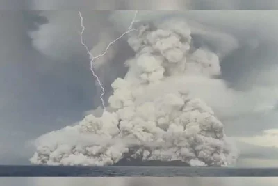 Pacific Volcanic Eruption Reveals New Methane Destruction Mechanism