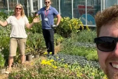 Eden Project Morecambe Receives First Plants From Chelsea Flower Show