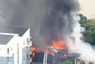 House Fire in Rotterdam Prompts Mass Evacuations