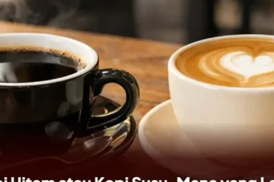 Kopi Hitam vs Kopi Susu: Mana Lebih Sehat untuk Konsumsi Harian?