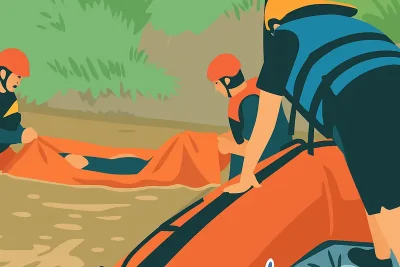 Kaki Mahasiswi Terjebak di Selokan UNS, Damkar Solo Evakuasi