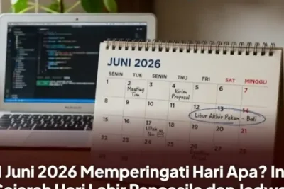 Pemerintah Tetapkan 1 Juni 2026 Jadi Hari Libur Nasional Lahirnya Pancasila