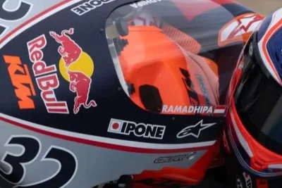 Kiandra Ramadhipa Gagal Finis di Balapan Kedua Rookies Cup Italia