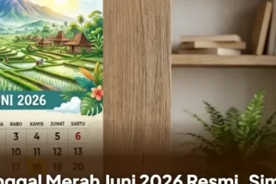 Pemerintah Tetapkan Libur Nasional Juni 2026, Simak Peluang Long Weekend