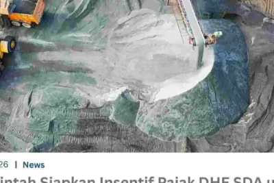 Pemerintah Beri Insentif PPh 0% untuk Eksportir yang Simpan DHE SDA di Dalam Negeri