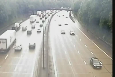 Overturned Vehicle Triggers 17-Mile Traffic Jam on Surrey M25