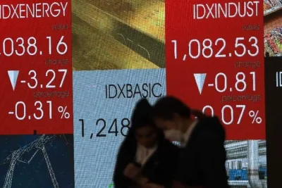IHSG Ambruk 4 Persen, Rupiah Sentuh Rekor Terlemah Rp17.925
