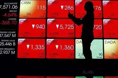 IHSG Ambruk 4,94% ke Level Terendah Sepanjang 2026