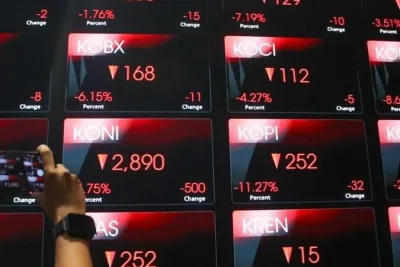 IHSG Anjlok Hampir 5 Persen, Rupiah Melemah ke Rp 17.936,5