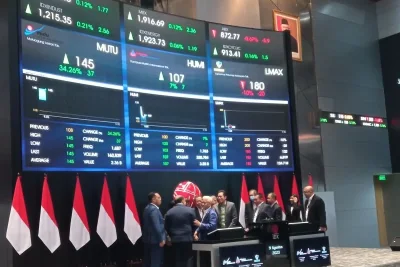 Sentimen Global dan Pelemahan Rupiah Tekan IHSG hingga Lima Persen